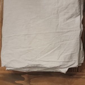 Pottery Barn duvet queen - light gray